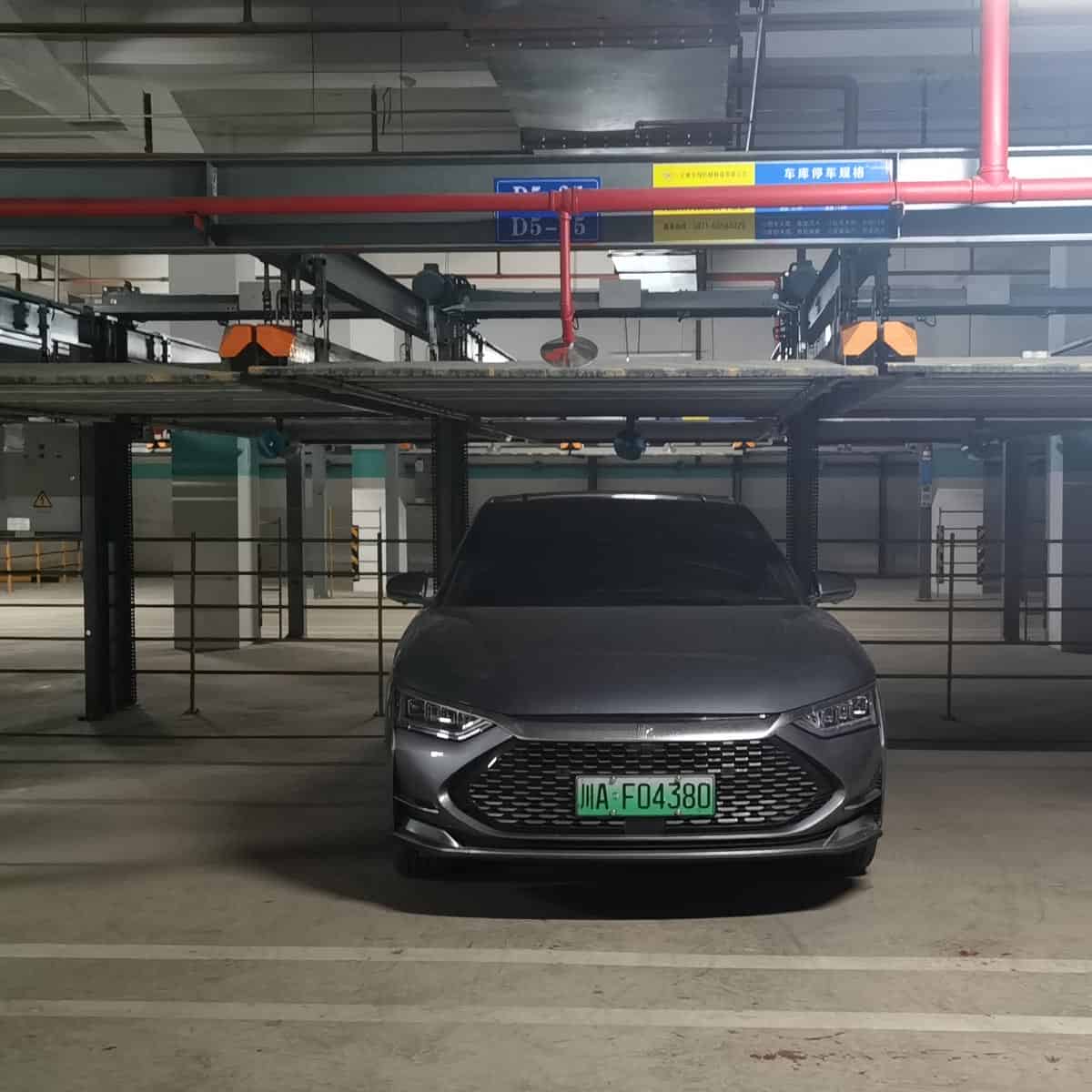 宜川简易升降PJS四柱机械立体车库