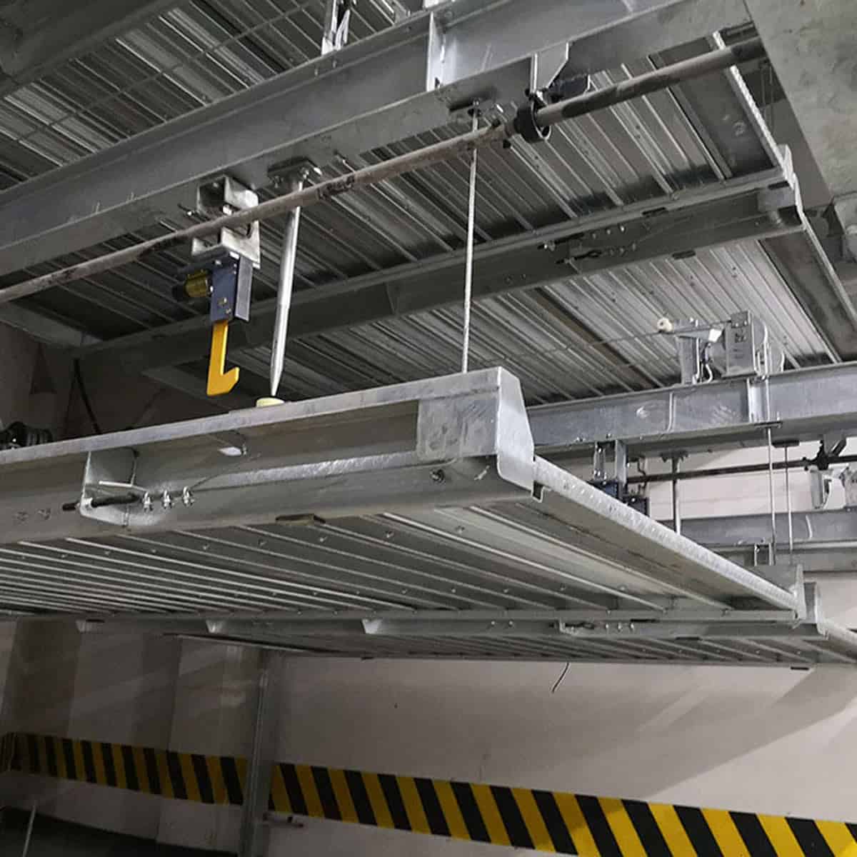 神木负一正三带地坑PSH4-D1四层升降横移机械式立体车库