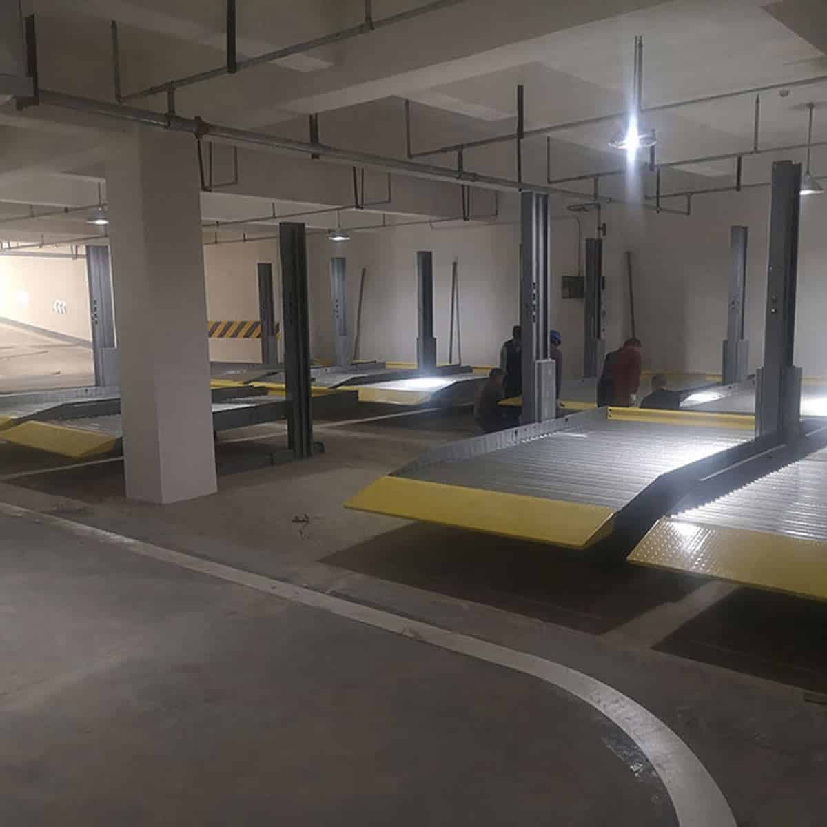 神木两层立体车库停车设备过规划