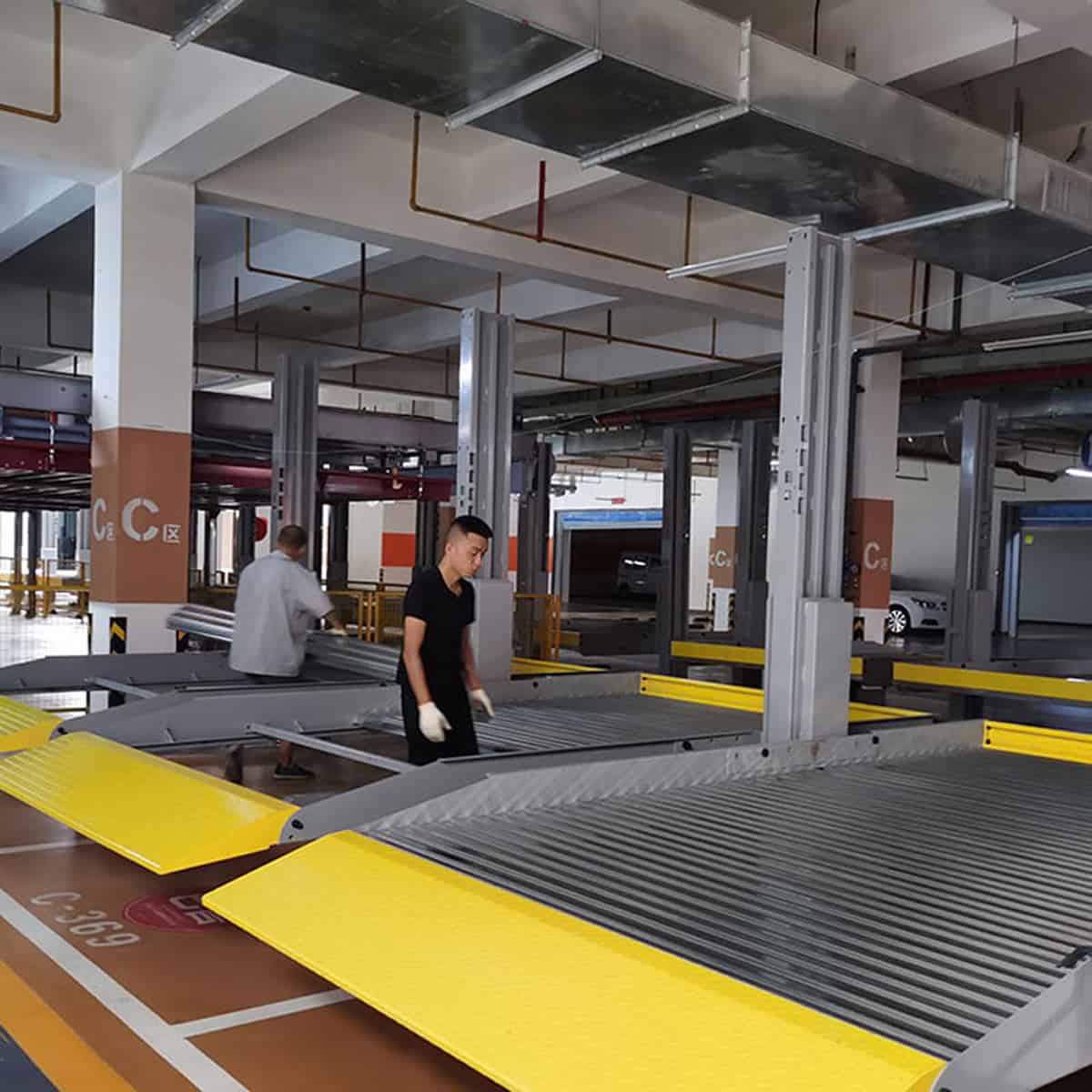 峨边地下室机械停车位改造