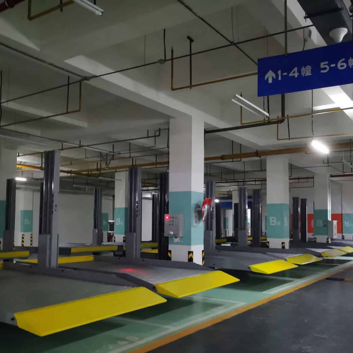 礼泉4柱机械立体车库租用