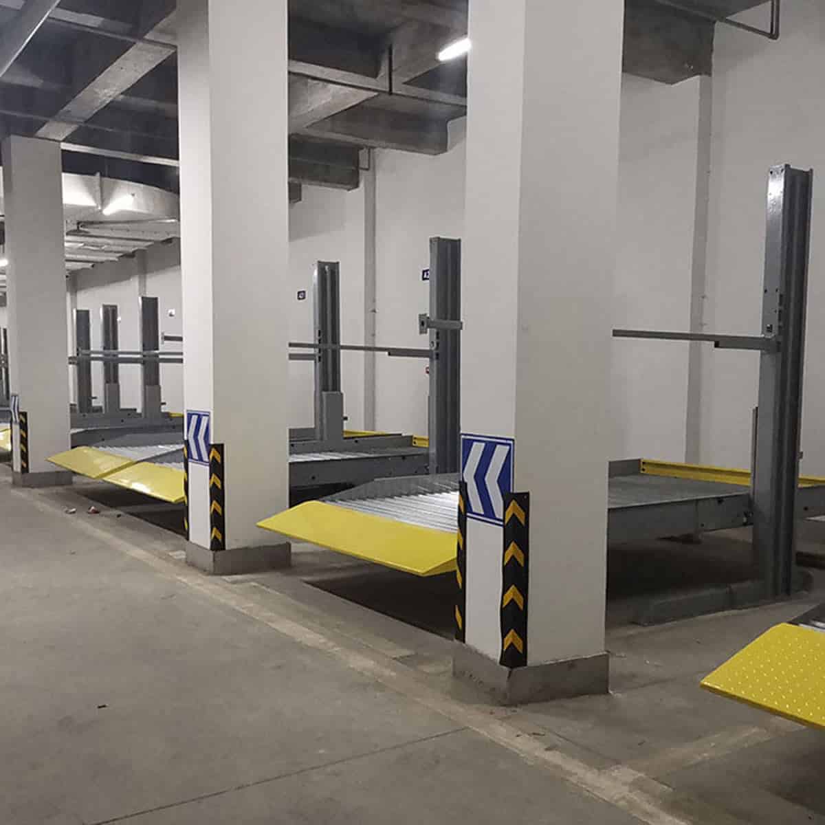 大英横移停车设备租用