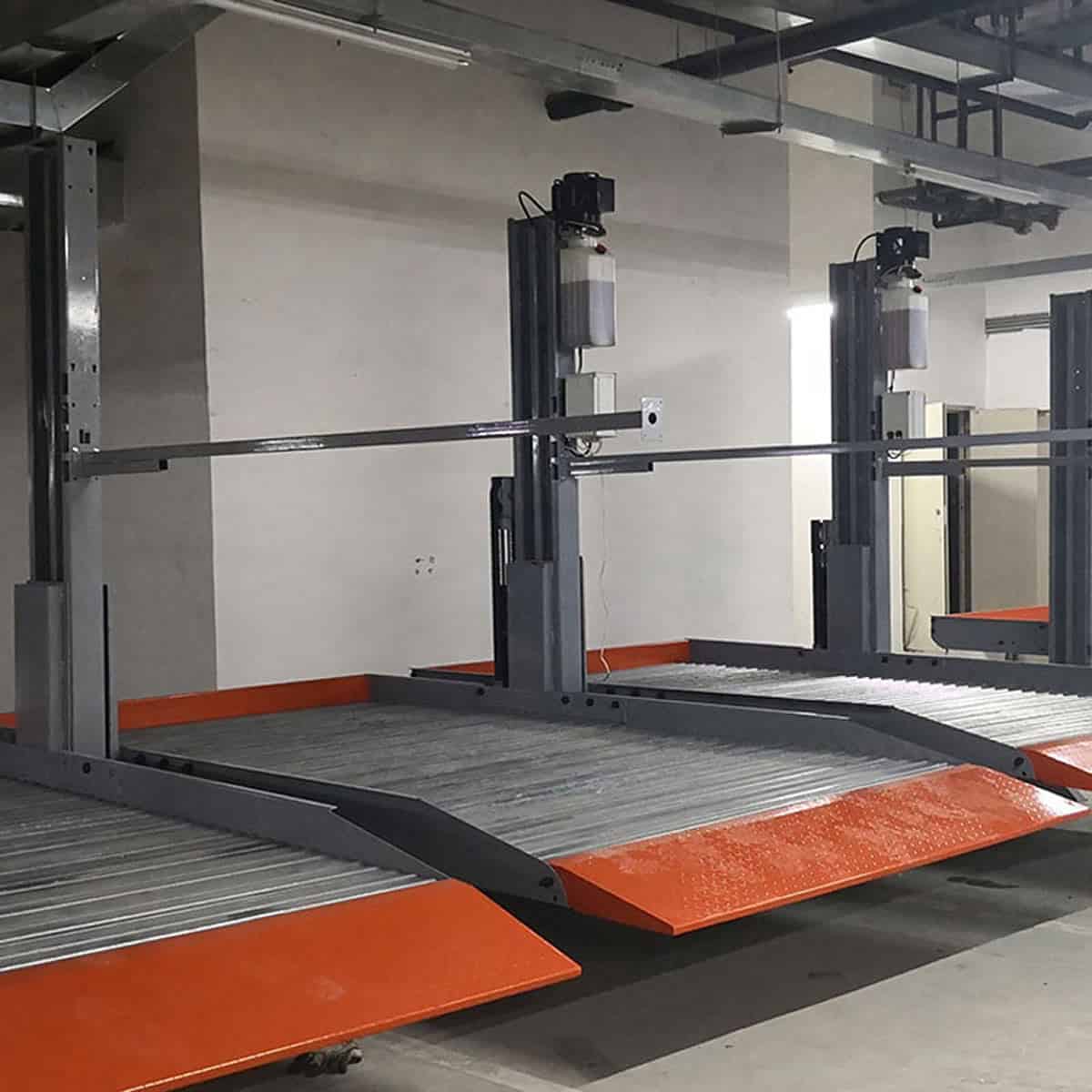 肃北四柱停车库改造