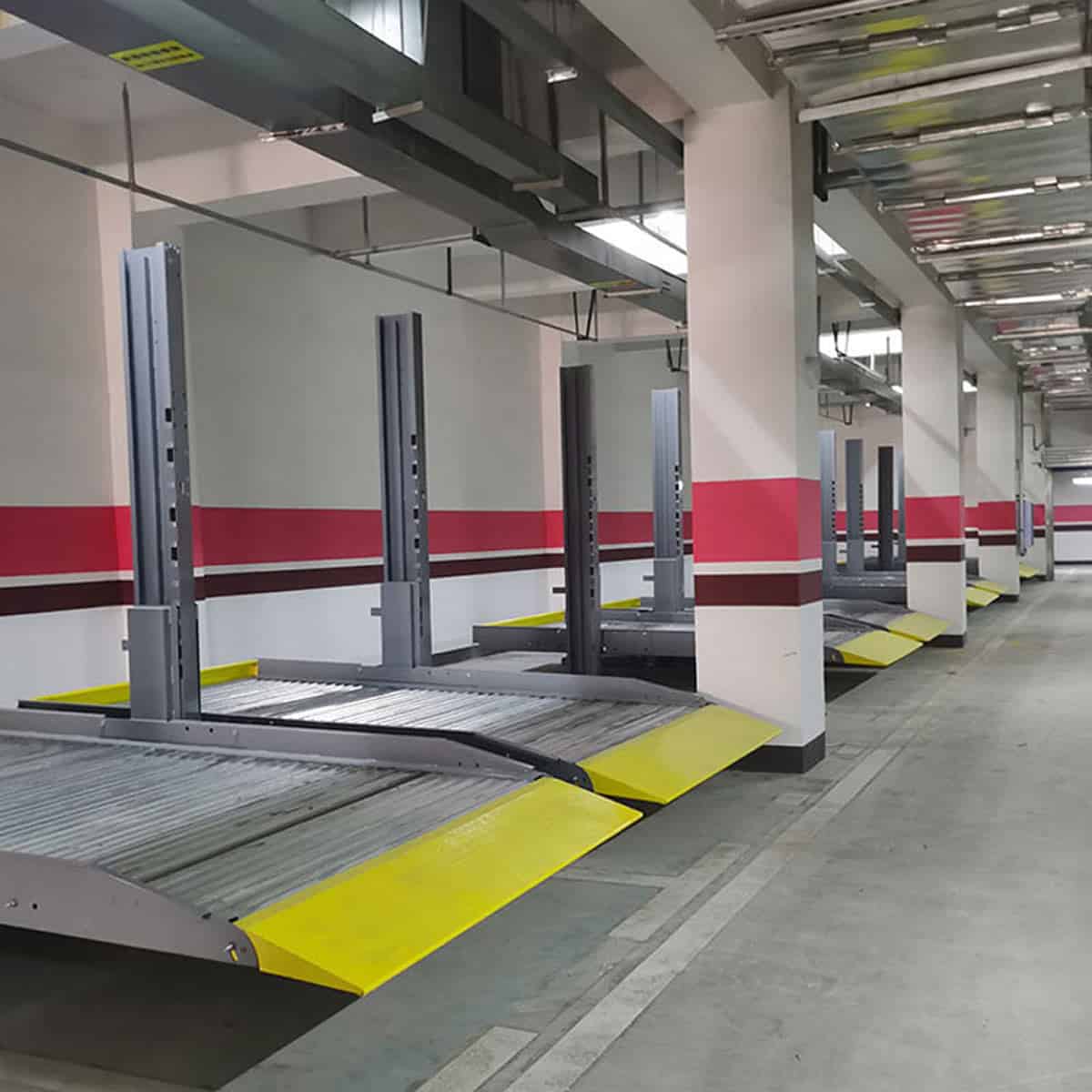 和政俯仰机械停车设备过验收