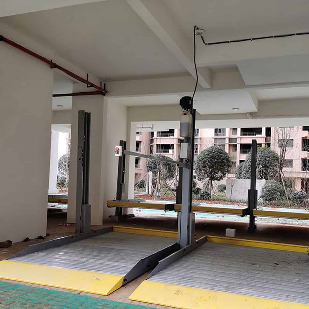 安宁俯仰式立体停车库改造