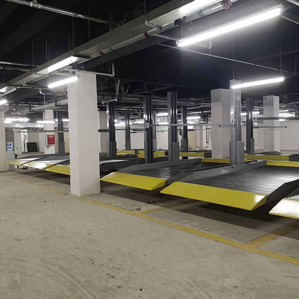 安宁四柱式机械式立体停车设备出租