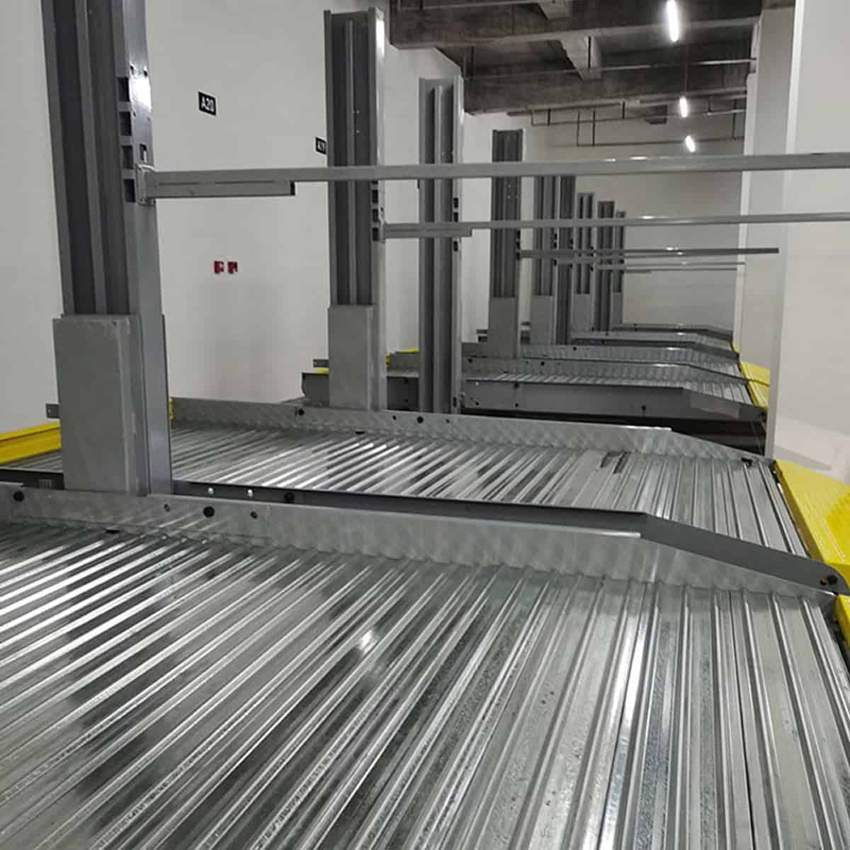 富顺两柱机械式立体车库租用