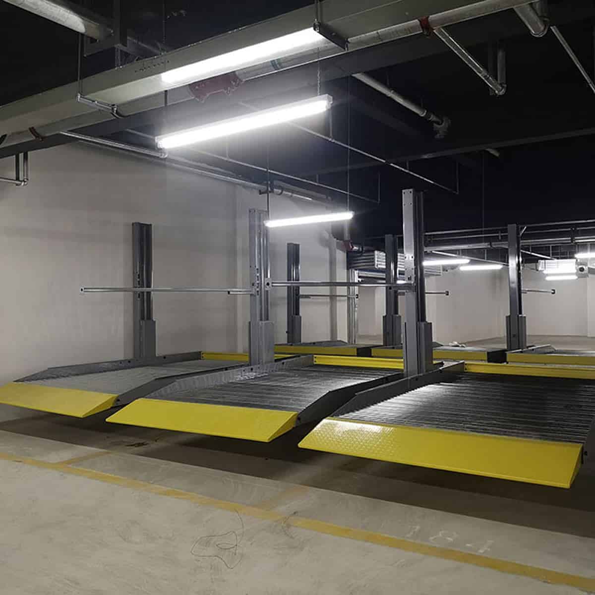 神木简易机械停车库安装