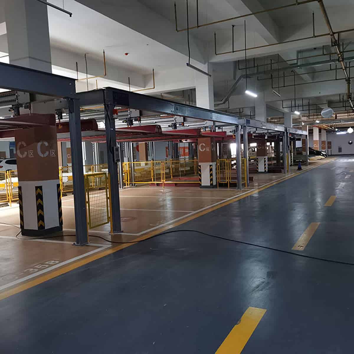 肃北横移立体停车设备安装