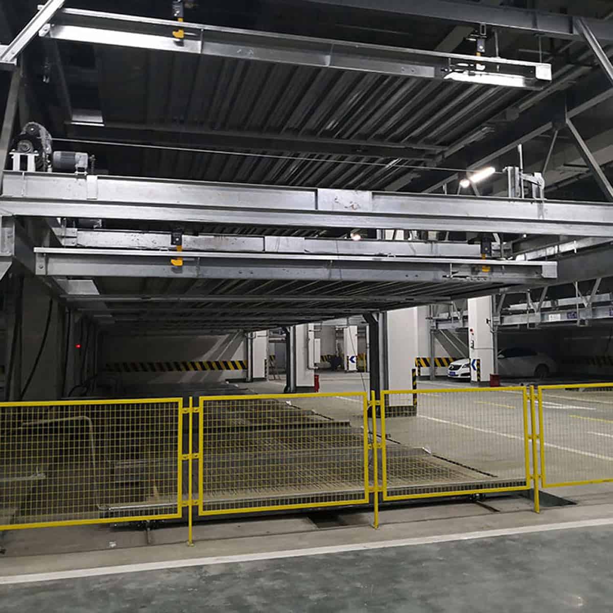 禄丰平移机械停车设备拆除