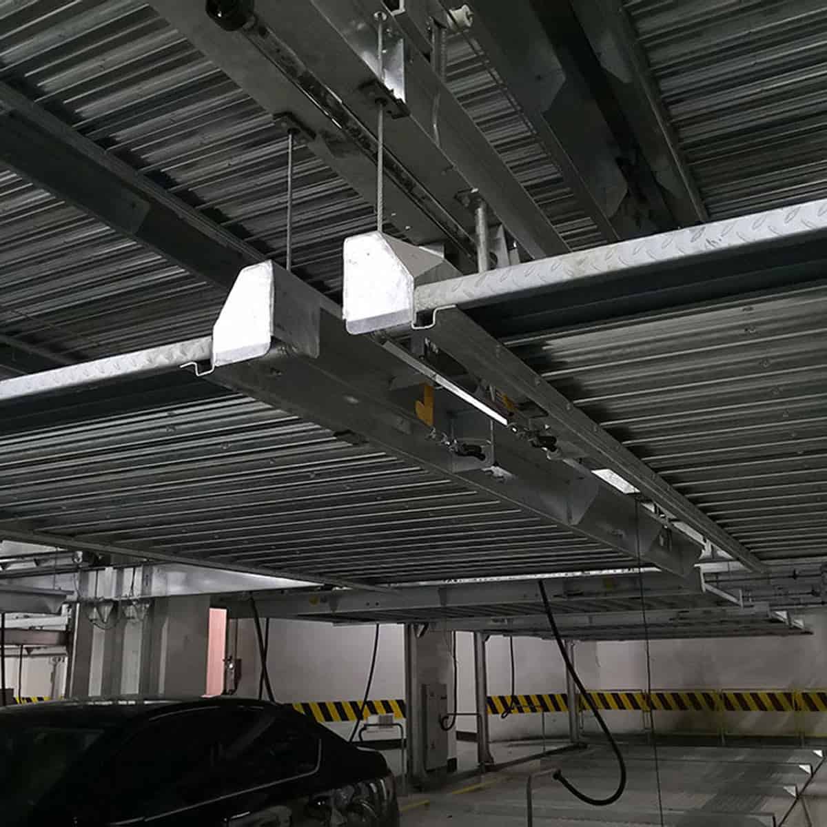 石屏两层停车库过验收