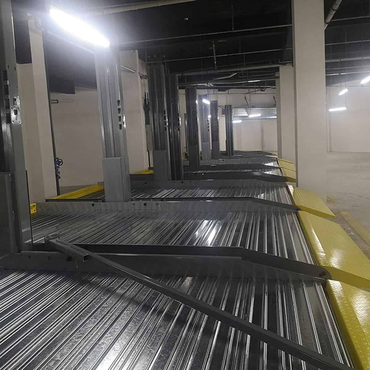 罗平简易升降机械车位改造