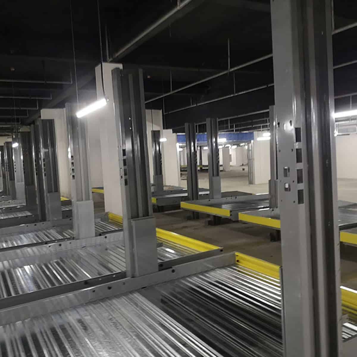 礼泉升降横移式机械式立体车库改造