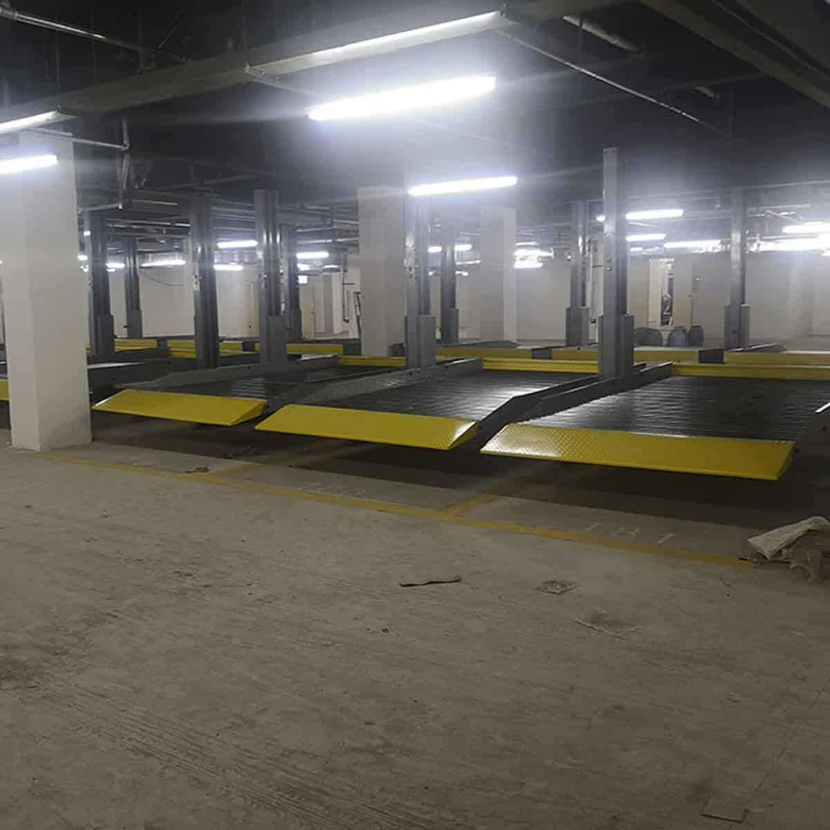 大邑俯仰机械式停车库改造