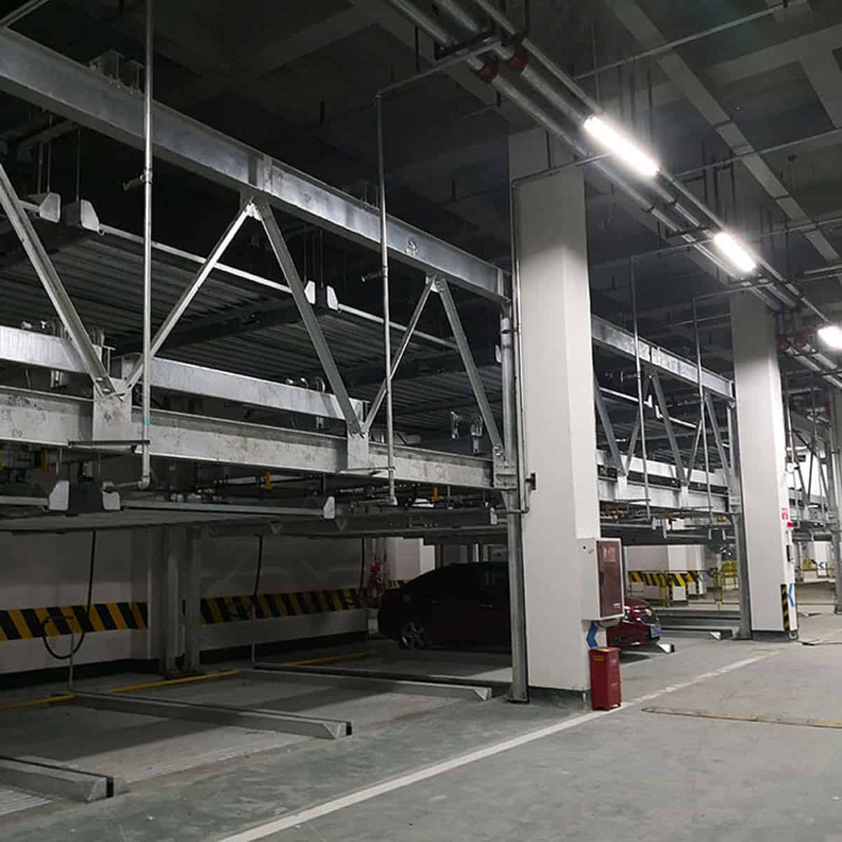 肃北升降式立体停车场过规划