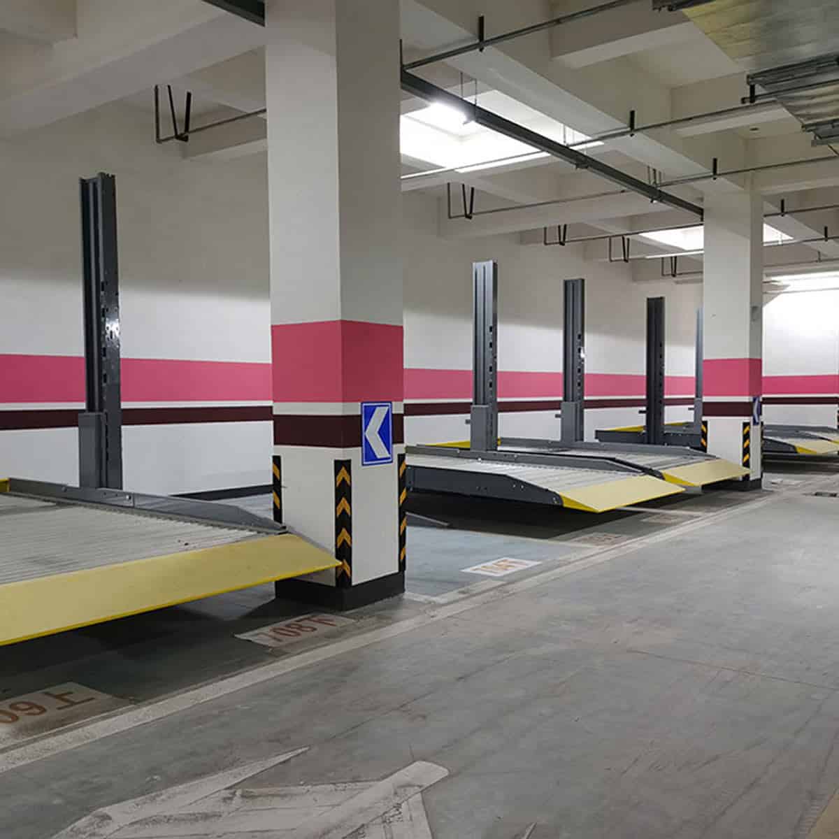 神木横移式立体停车库过验收