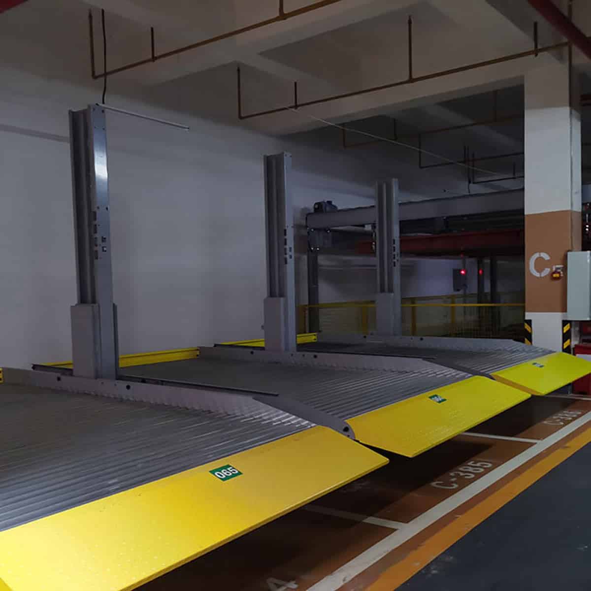 神木俯仰式机械式立体停车设备租赁