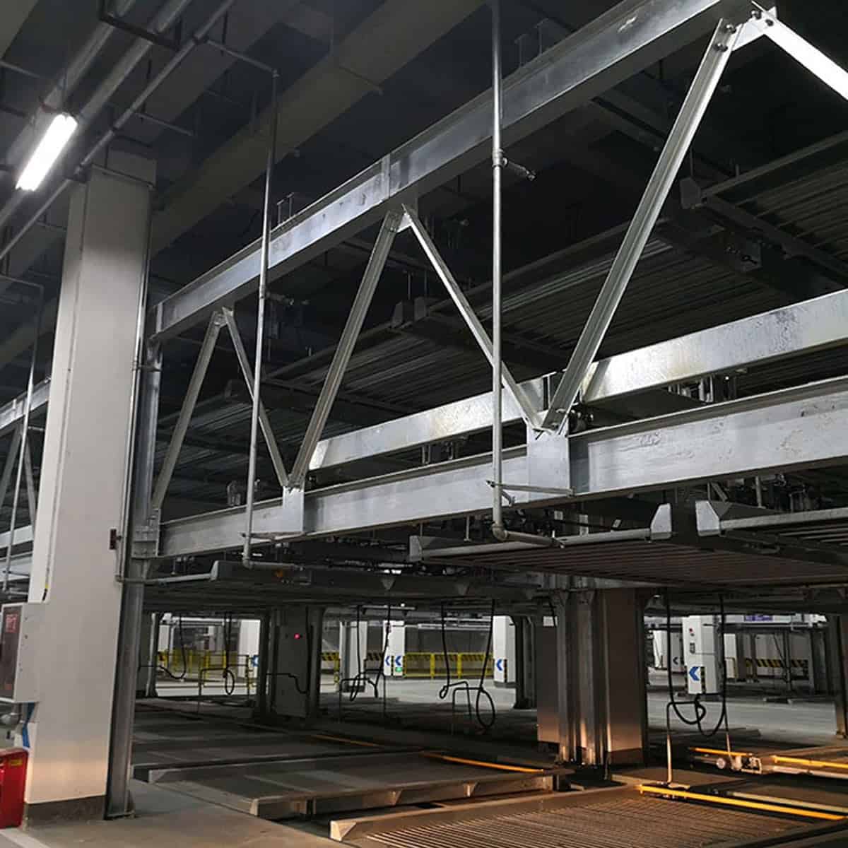 宜川两层立体车位改造