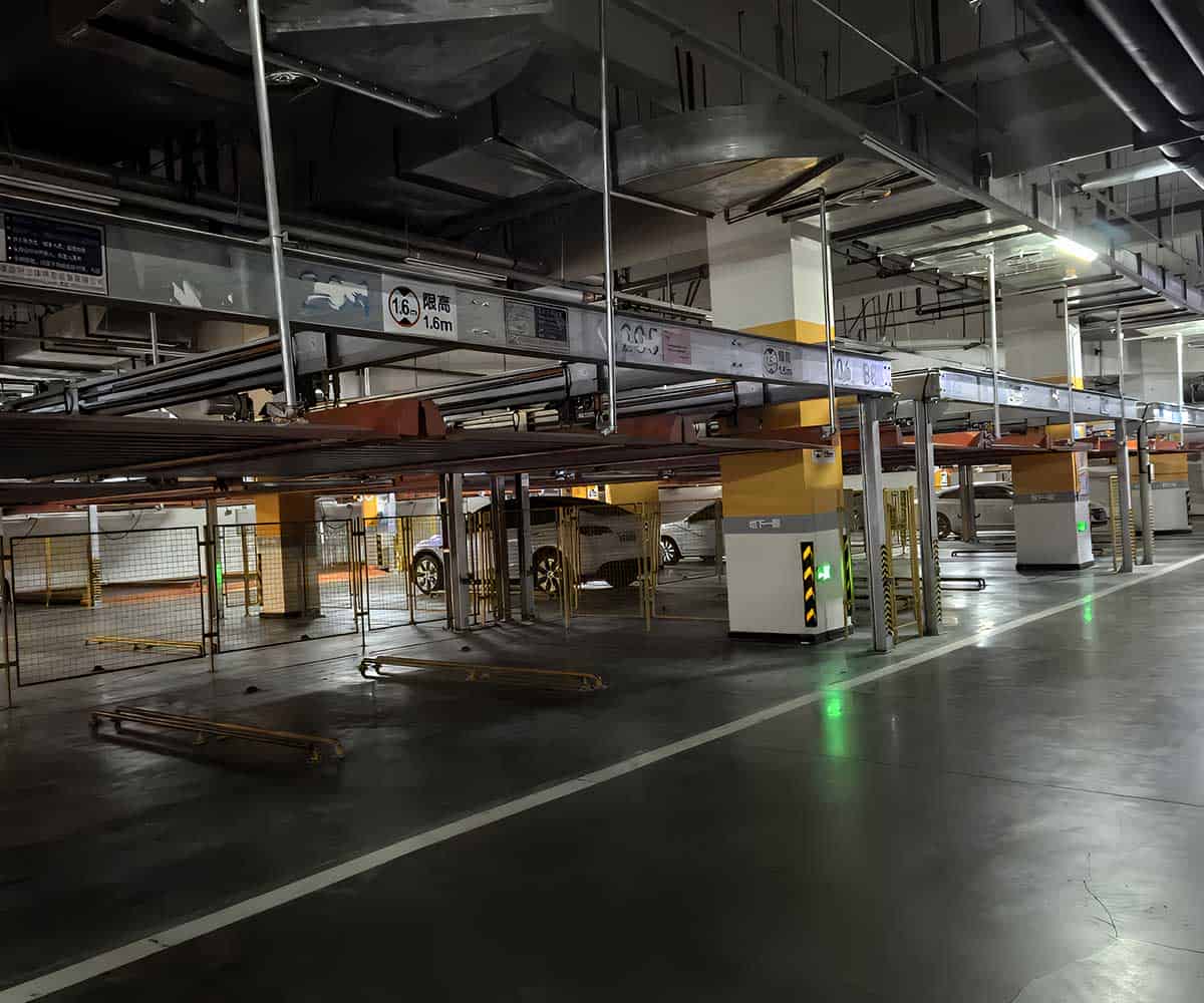 四柱机械式停车设备的优势及适用场景