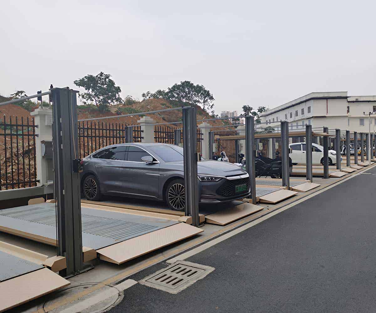 北碚二层简易机械式立体停车设备电机特点与使用