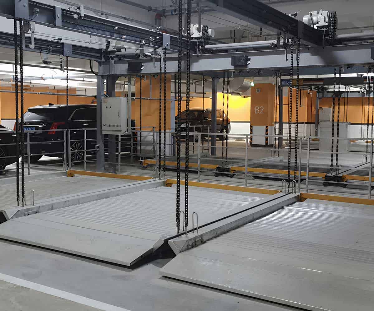 河口PSH立体车库停车设备进出注意事项