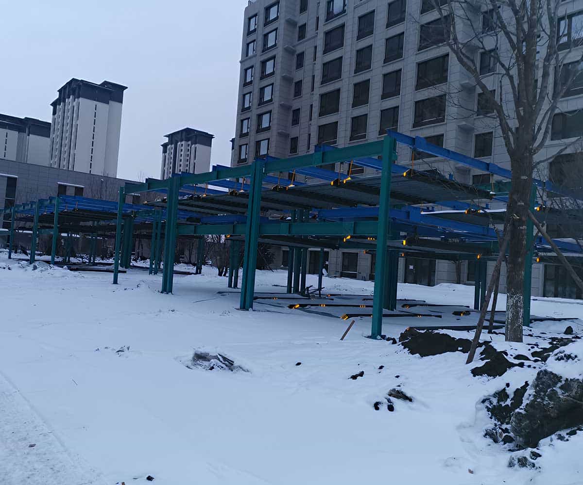 巴南升降横移机械车库的防火设计